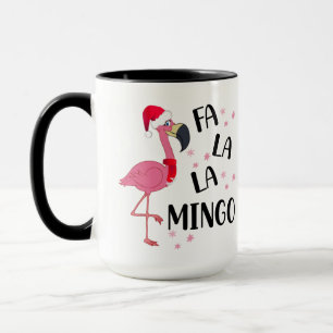 Weihnachts-Flamingo-Tasse Tasse