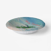 Weihnachts Flamingos Holiday Party Teller (Gewinkelt)