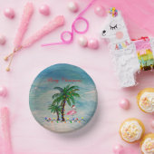 Weihnachts Flamingos Holiday Party Teller (Party)