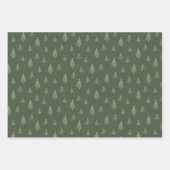 Weihnachts-Flannel-Bundle Geschenkpapier Set (Vorderseite)