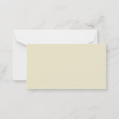 Weihnachts-Flat-Notizkarte Mitteilungskarte