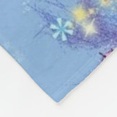 Weihnachts Fleece Blanket Schöner Weihnachtsbaum (Ecke)