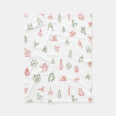 Weihnachts-Fleece-Decke – Cozy Holiday Throw Fleecedecke (Vorderseite)