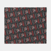 Weihnachts-Fleece-Decke Fleecedecke (Vorderseite (Horizontal))