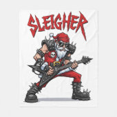 Weihnachts-Fleece-Decke Fleecedecke (Vorderseite)