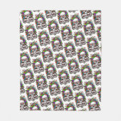 Weihnachts-Fleece-Decke Fleecedecke (Vorderseite)