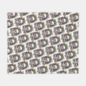 Weihnachts-Fleece-Decke Fleecedecke (Vorderseite (Horizontal))
