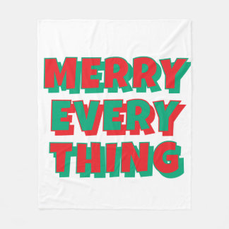 Weihnachts-Fleece-Decke Fleecedecke