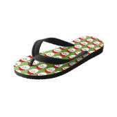 Weihnachts-Flip-Flops, Kinder-Flip-Flops Kinderbadesandalen (Schrägansicht)
