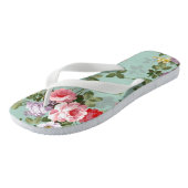 Weihnachts-Flipflops und Slippers Badesandalen (Schrägansicht)