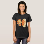 Weihnachts-Flunder-Fisch T-Shirt (Vorne ganz)