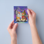Weihnachts-Flyer Couple Gnomes Gesangsspass Flyer (Gruppe)