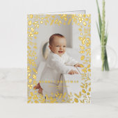 Weihnachts-Foliage Rahmen Frohe Weihnachten (Vorderseite)