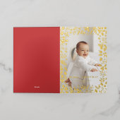 Weihnachts-Foliage Rahmen Frohe Weihnachten (Äußere Ablage)