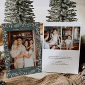 Weihnachts-Folklorekarte Foto Einladung