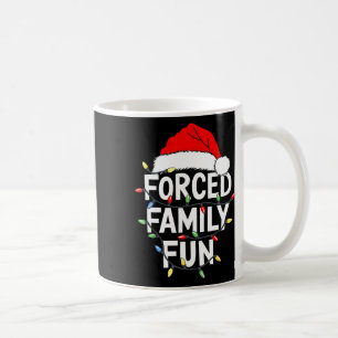 Weihnachts-Forced-Family-Fun-Shirt Kaffeetasse