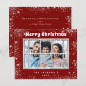 Weihnachts-Foto (Vorne/Hinten)