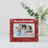 Weihnachts-Foto (Stehend Vorderseite)