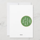 Weihnachts-Foto Anpassen der Karte "Ornamente/Ster (Rückseite)