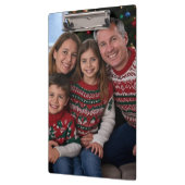 Weihnachts-Foto anpassen Klemmbrett (Links)
