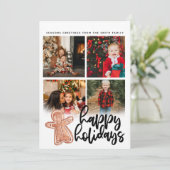 Weihnachts-Foto-Collage (Stehend Vorderseite)