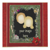 Weihnachts Foto Cube mit 4 Ihrer Fotos Würfel (Vorderseite)