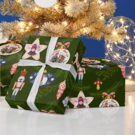 Weihnachts-Foto Custom Gift Wrapping Paper Geschenkpapier