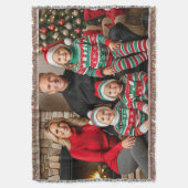 Weihnachts-Foto Decke (Vorderseite Vertikal)