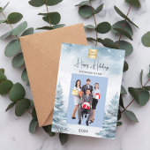 Weihnachts-Foto Feiertagskarte