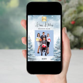 Weihnachts-Foto Feiertagskarte