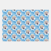 Weihnachts-Foto Geschenkpapier Set (Vorderseite 3)