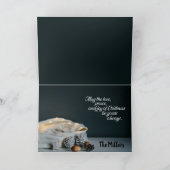 Weihnachts-Foto-Grußkarte Feiertagskarte (Innenseite)