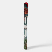 Weihnachts-Foto in Roter Rahmen individuell anpass Case-Mate iPhone Hülle (Rückseite / Rechts)