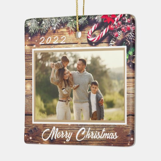 Weihnachts-Foto Maßgeschneiderte Weihnachtsschmuck (Links)
