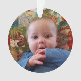 Weihnachts-Foto-Ornament-Sake Ornament