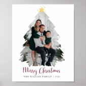 Weihnachts-Foto-Poster und Print Poster (Vorne)