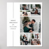 Weihnachts-Foto-Poster und Print Poster (Vorne)