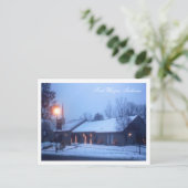 Weihnachts-Foto-Postkarte - Individuell angepasst Feiertagspostkarte (Stehend Vorderseite)