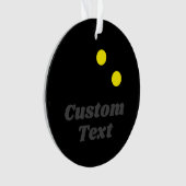 Weihnachts-Foto-Schmuckgeschenk für Squash-Spieler Ornament (Vorderseite)