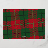 Weihnachts-Foto-Skript Glücklichste Feiertage - Ka (Rückseite)