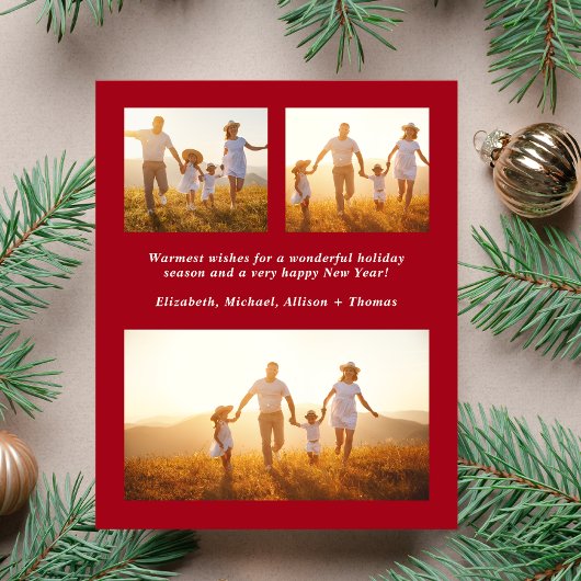 Weihnachts-Foto-Skript-Overlay-Weihnachtskarte