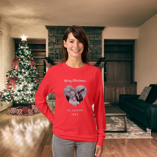 Weihnachts-Foto T-Shirt