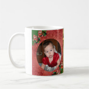 Weihnachts-Foto-Tasse Kaffeetasse