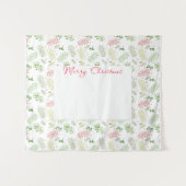 Weihnachts-Foto Wandteppich (Vorderseite (Horizontal))