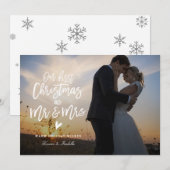 Weihnachts-Foto-Weihnachtsfotokarte Feiertagskarte (Vorne/Hinten)