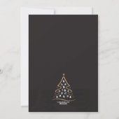 Weihnachts-Foto-Weihnachtskarte Feiertagskarte (Rückseite)