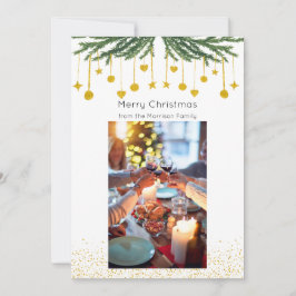 Weihnachts-Foto-Weihnachtskarte, Weihnachten