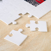 Weihnachts-Foto zusammen ist unser glücklicher Ort Puzzle (Seite)