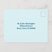 Weihnachts-FotoCollage Weihnachten Neues Jahr Post Postkarte (Rückseite)