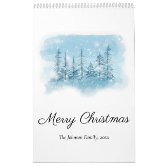 Weihnachts-Fotokalender für den schneebedeckten Wi Kalender